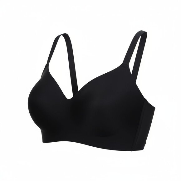 NWT Truekind Supportive Comfort Wireless Shaping Bra (Medium Black) - Picture 2 of 12